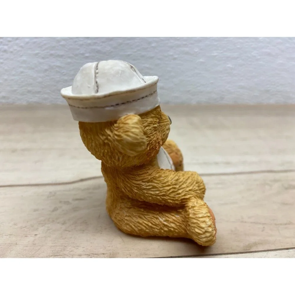 Vtg 1992 Enesco Cherished Teddies Sail With Me # 911739 Figurine
